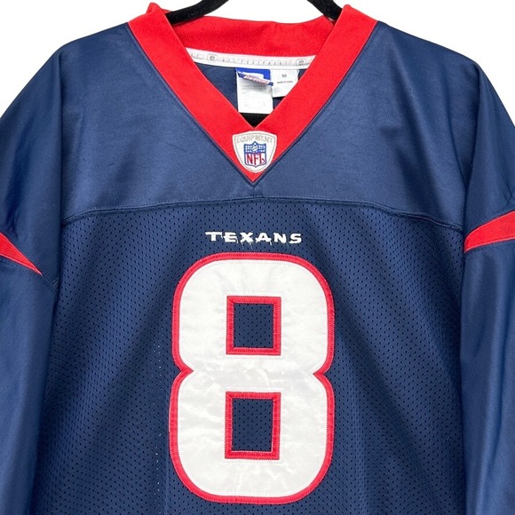 Reebok Other - Y2K Houston Texans David Carr Reebok On Field Jersey Navy Blue SZ 56 3XL VTG